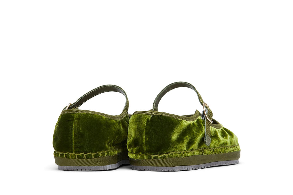 Womens - Carlyle Mary Jane - Dark Moss
