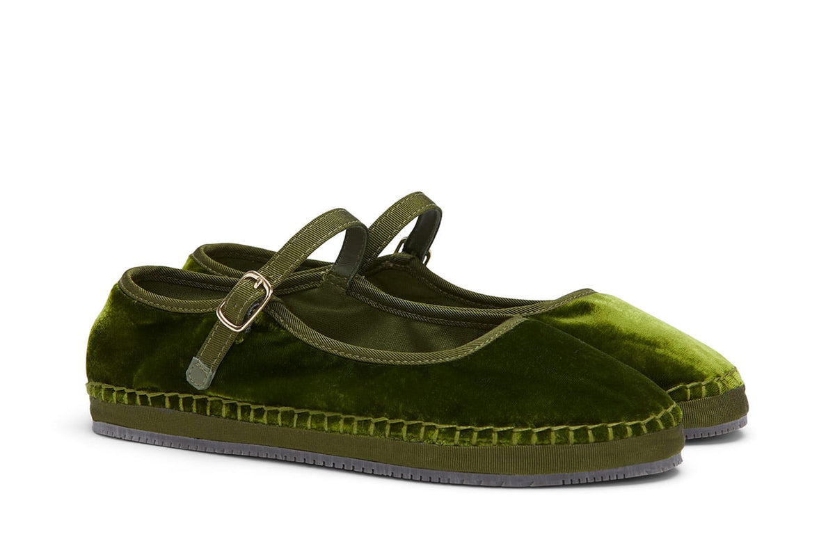 Womens - Carlyle Mary Jane - Dark Moss