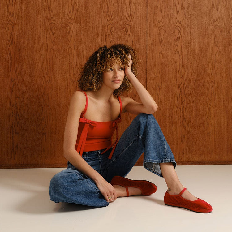 Womens - Carlyle Mary Jane - Ruby