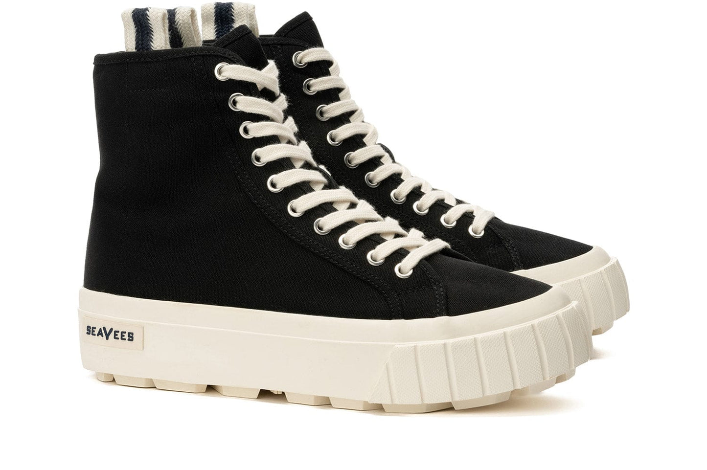 Womens - La Brea Lug High Top Platform - Black