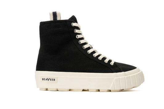 Womens - La Brea Lug High Top Platform - Black