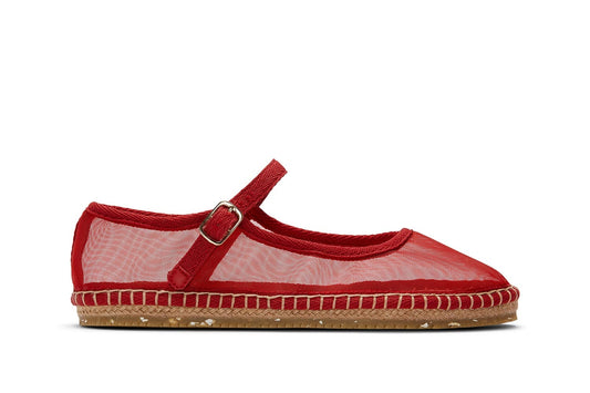 Womens - Miramar Espadrille - Forever Red
