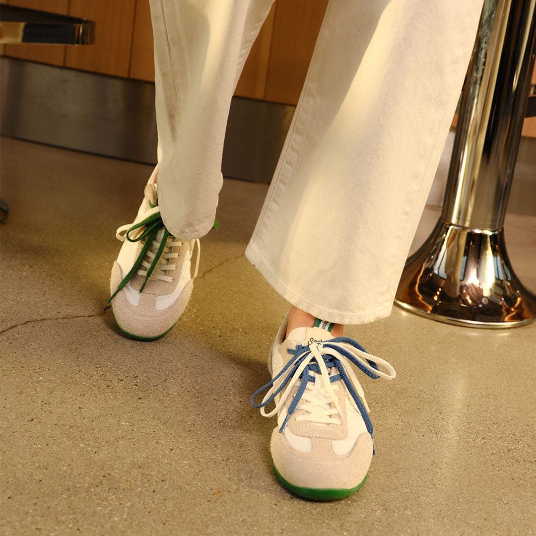 Womens - Parsons Low Profile Trainer - Champion White