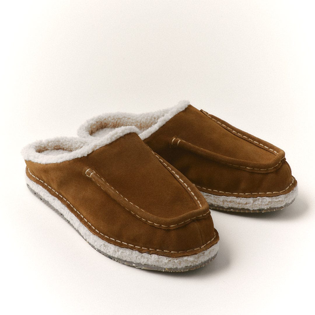 靴  SLIPPER PB707 Womens - Retreat Slipper - Nutmeg – SeaVees