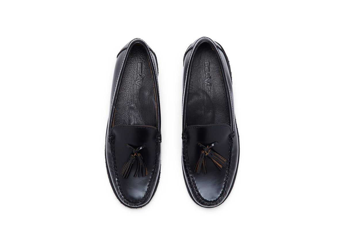 Womens - Rickie Tassel Loafer - Black