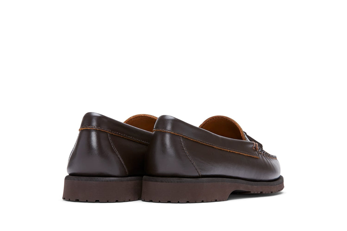 Womens - Rickie Tassel Loafer - Dark Chocolate