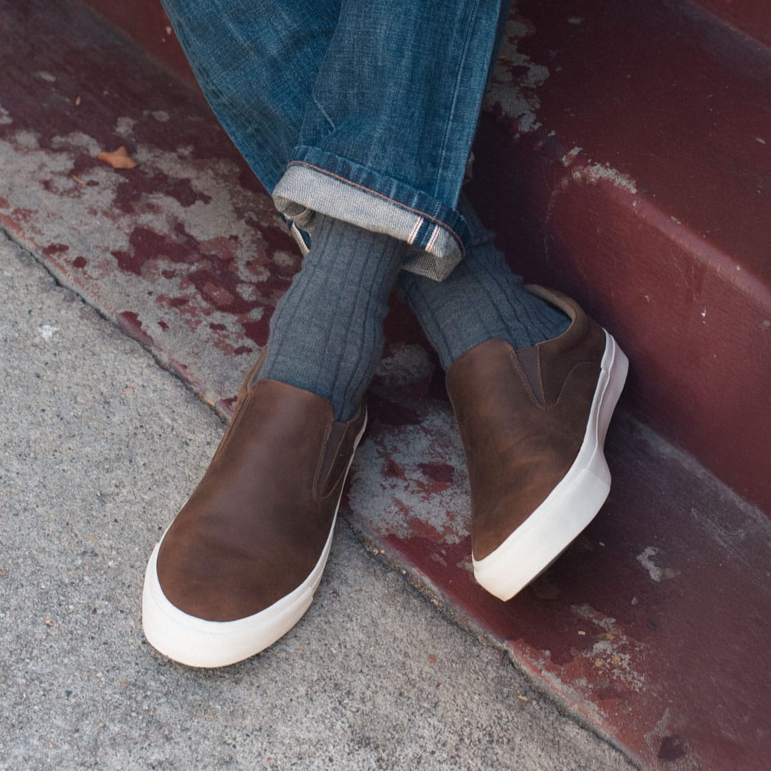 Mens - Hawthorne Slip On - Elmwood – SeaVees