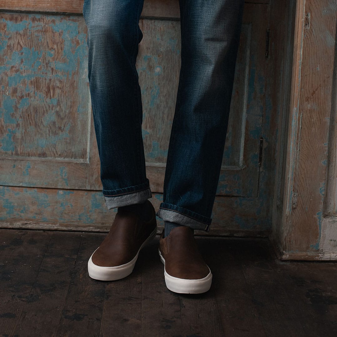 Mens - Hawthorne Slip On - Elmwood – SeaVees