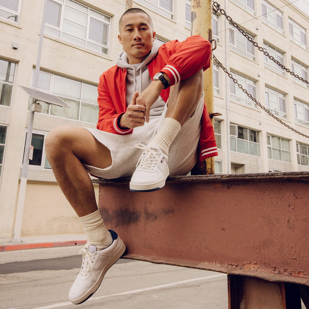 Mens - Cardinal Sneaker - White Navy