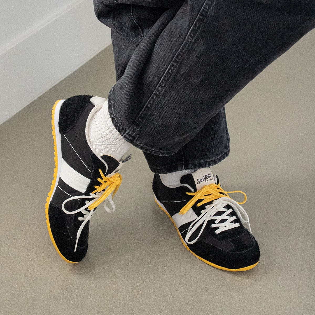 Womens - Parsons Low Profile Trainer - Black