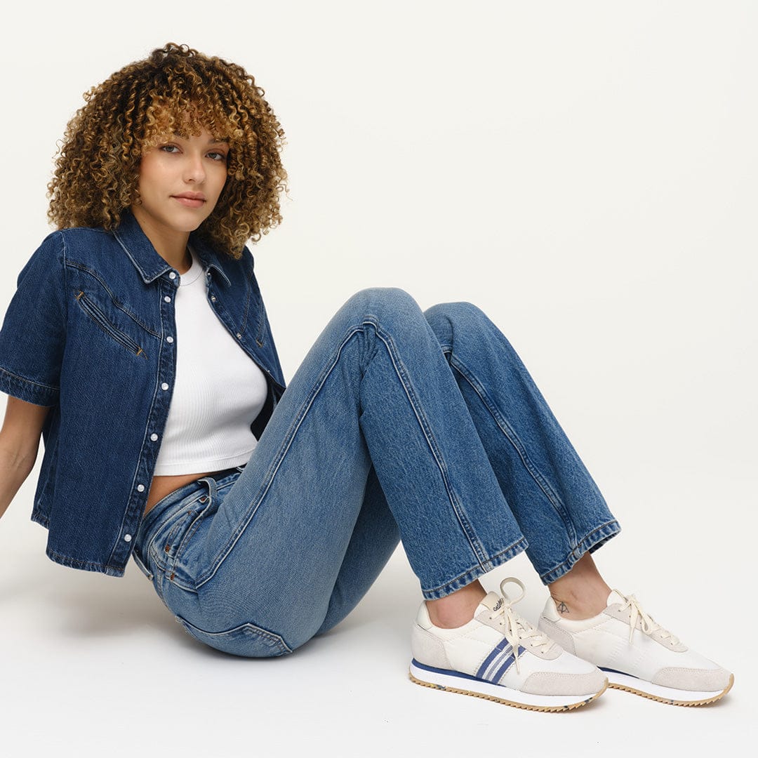 Womens - Royal Runner - Fresh White