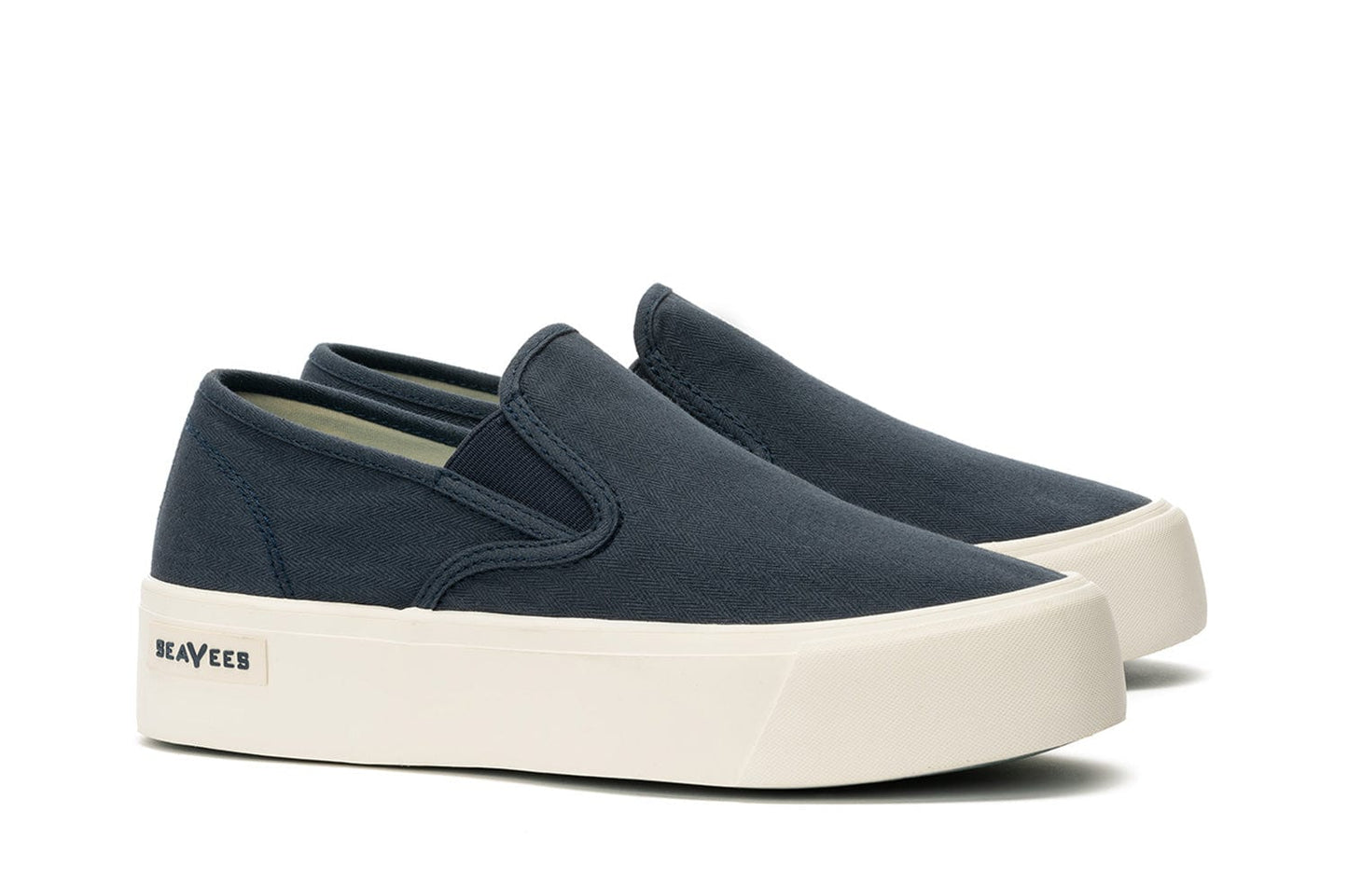 Womens - Baja Slip On Platform - True Navy