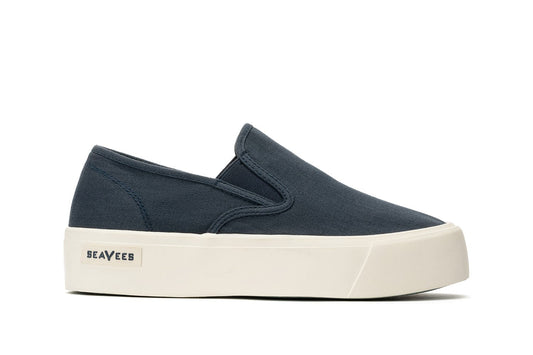 Womens - Baja Slip On Platform - True Navy