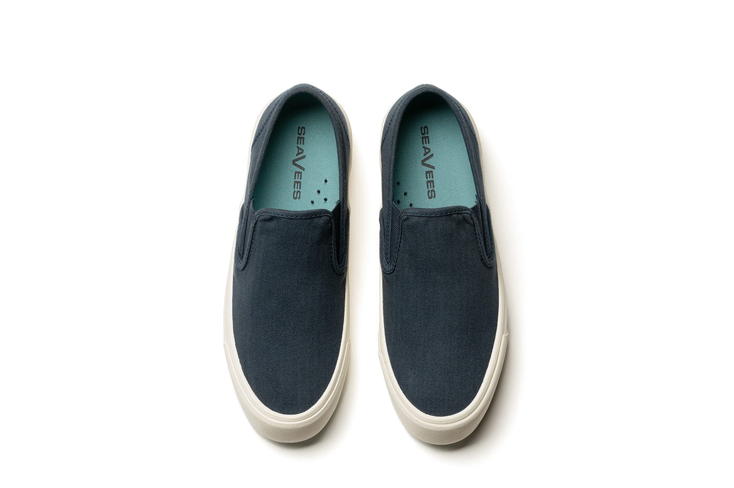 Womens - Baja Slip On Platform - True Navy – SeaVees