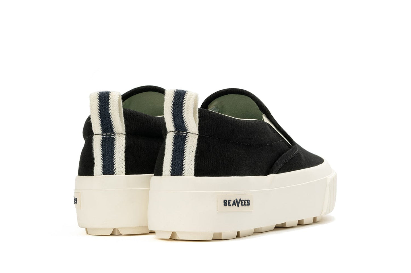 Womens - Fairfax Lug Slip On Platform - Black