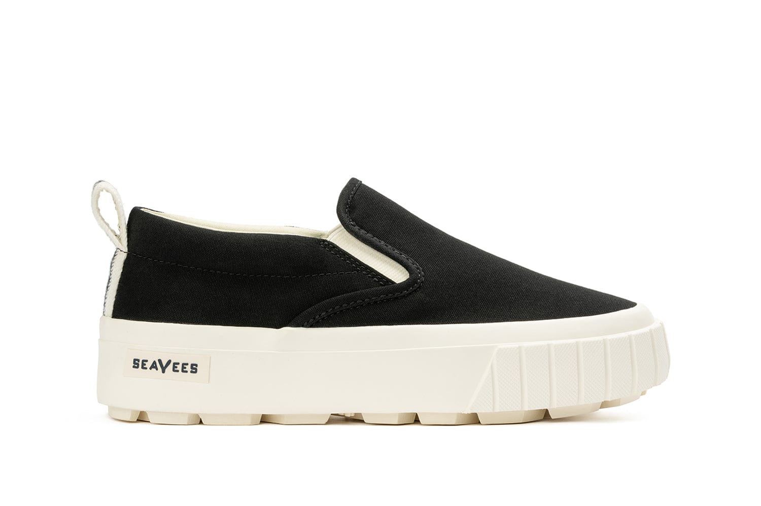 Womens - Fairfax Lug Slip On Platform - Black