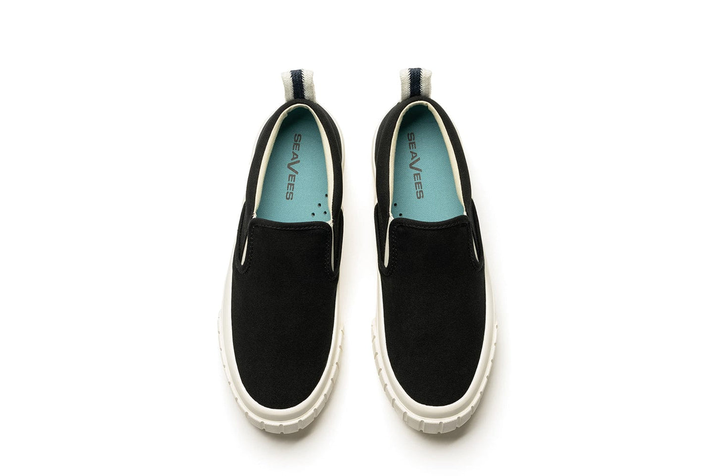 Womens - Fairfax Lug Slip On Platform - Black