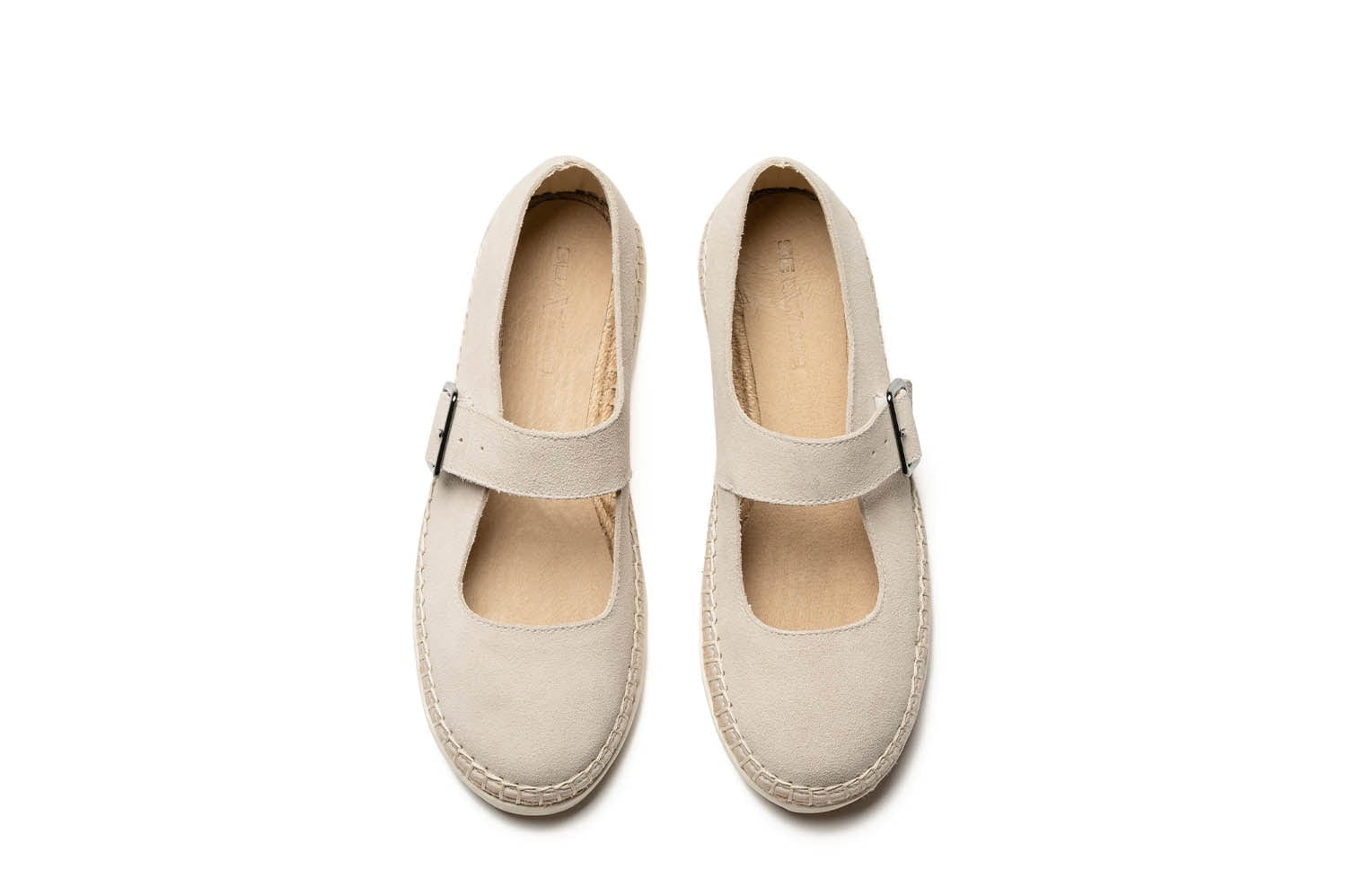 Womens - Mary Jane Espadrille - Oyster#N# – SeaVees