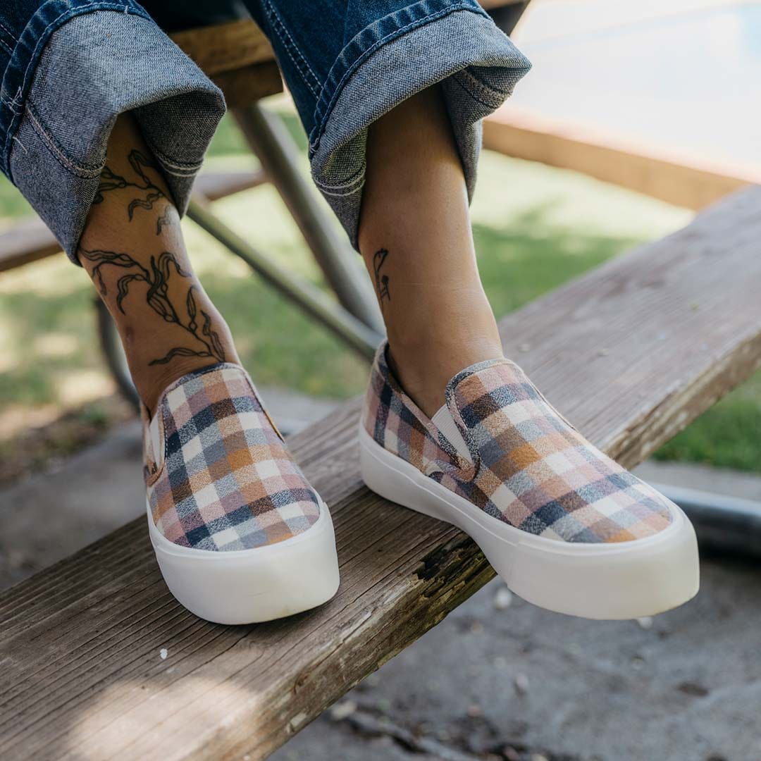 Womens - Baja Slip On Platform - Chai