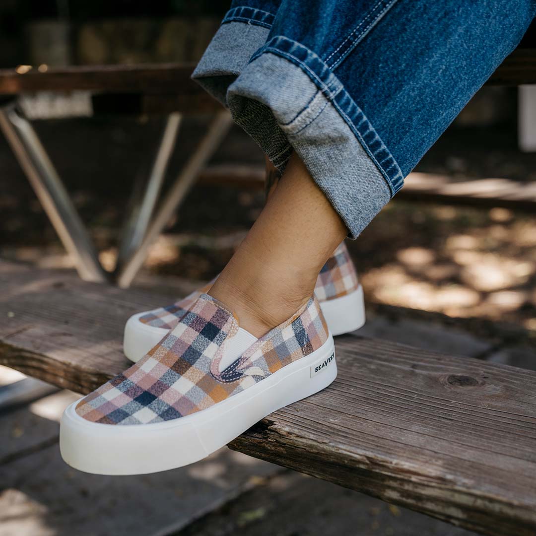 Womens - Baja Slip On Platform - Chai
