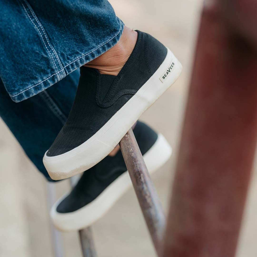 Womens - Baja Slip On Platform - Black