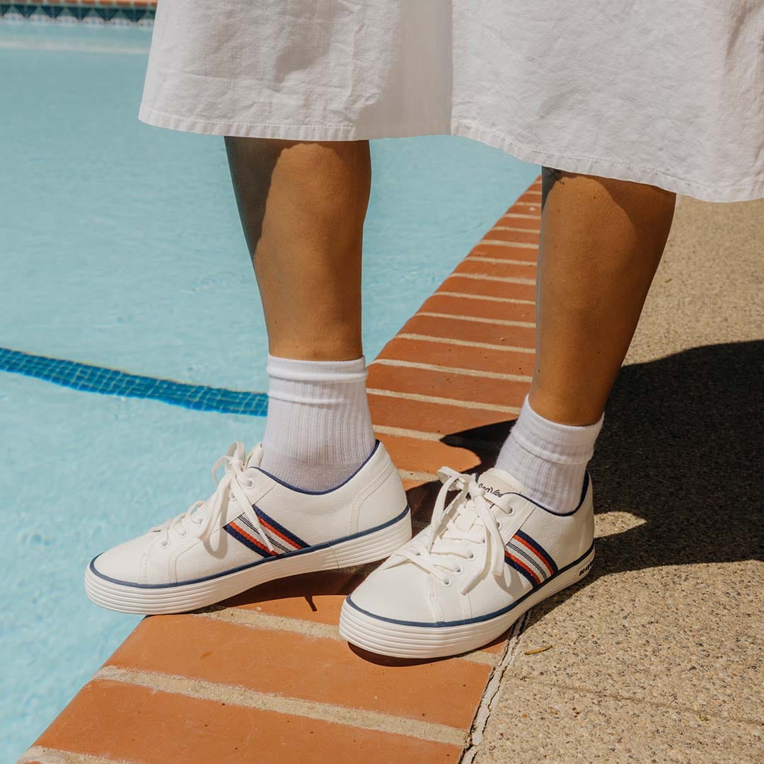 Womens - Balboa Court Shoe - White