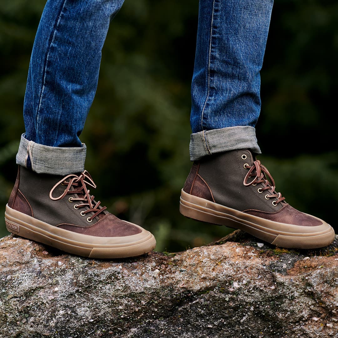 Mens - Sierra Adventure Boot - OD  Green & Elmwood