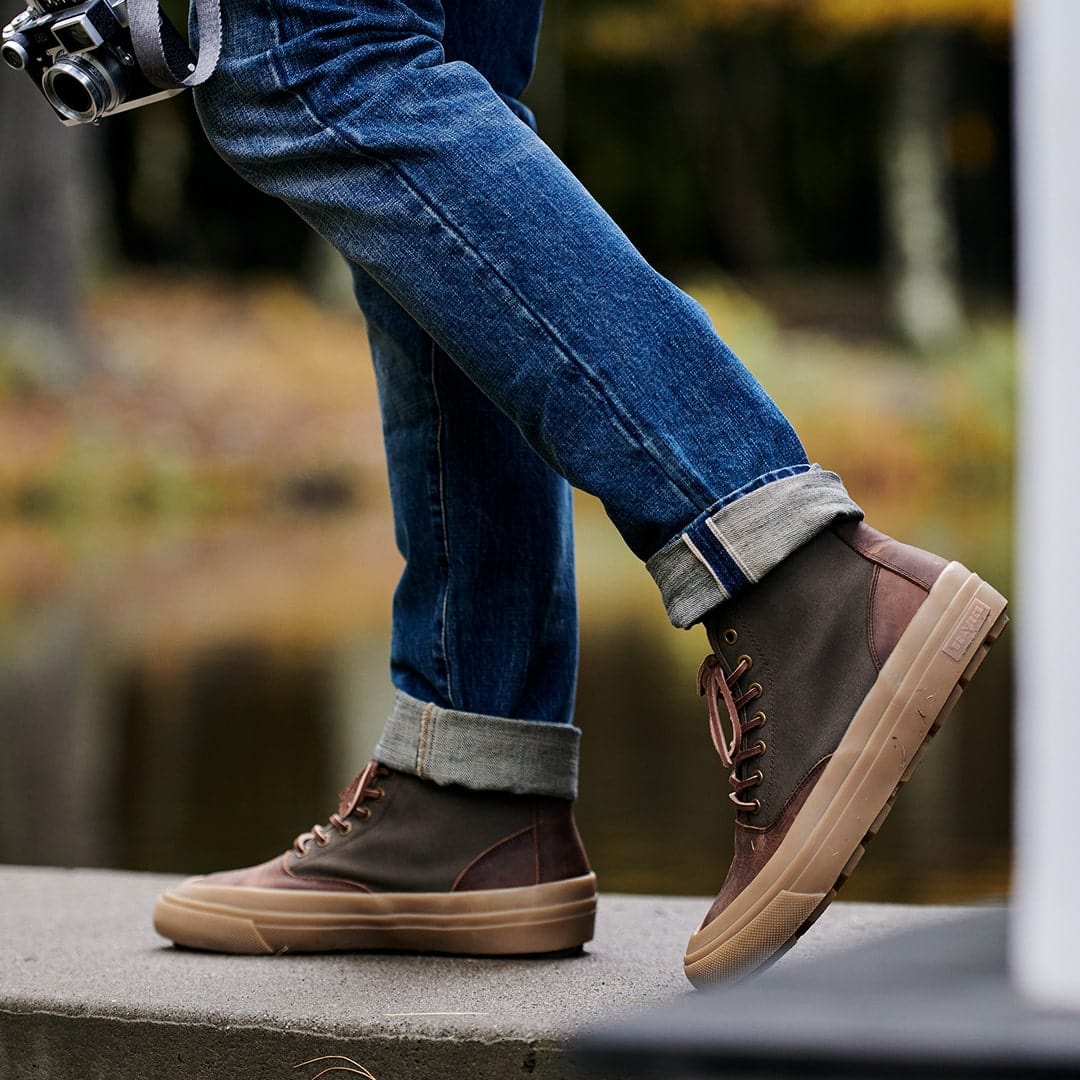 Mens - Sierra Adventure Boot - OD  Green & Elmwood