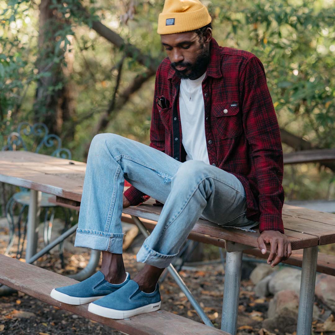 Mens - Hawthorne Slip On - Academy Blue