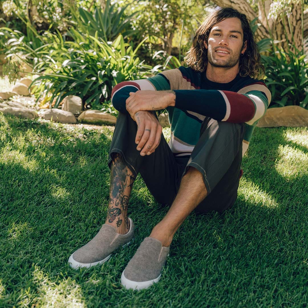 Mens - Hawthorne  Slip On - Mushroom