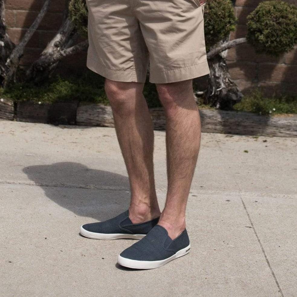Mens - Baja Slip On Original - Slate Navy – SeaVees display picture 1