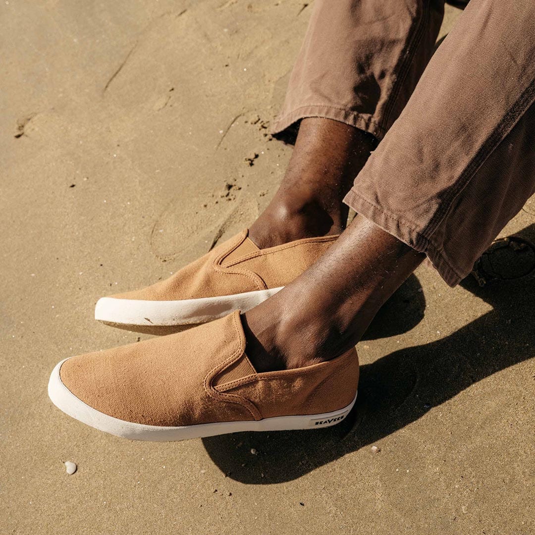 Mens - Baja Slip On Original - Almond