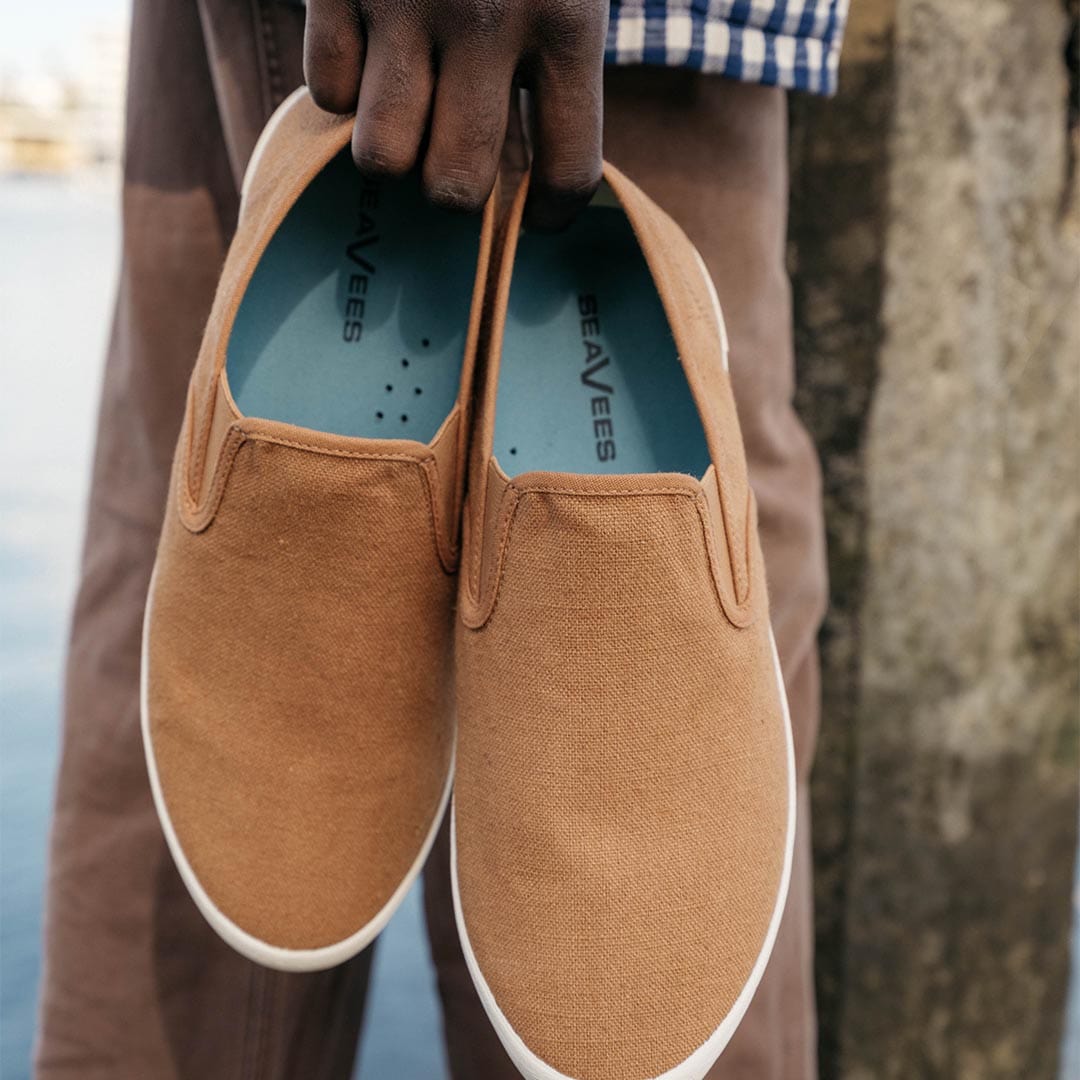 Mens - Baja Slip On Original - Almond