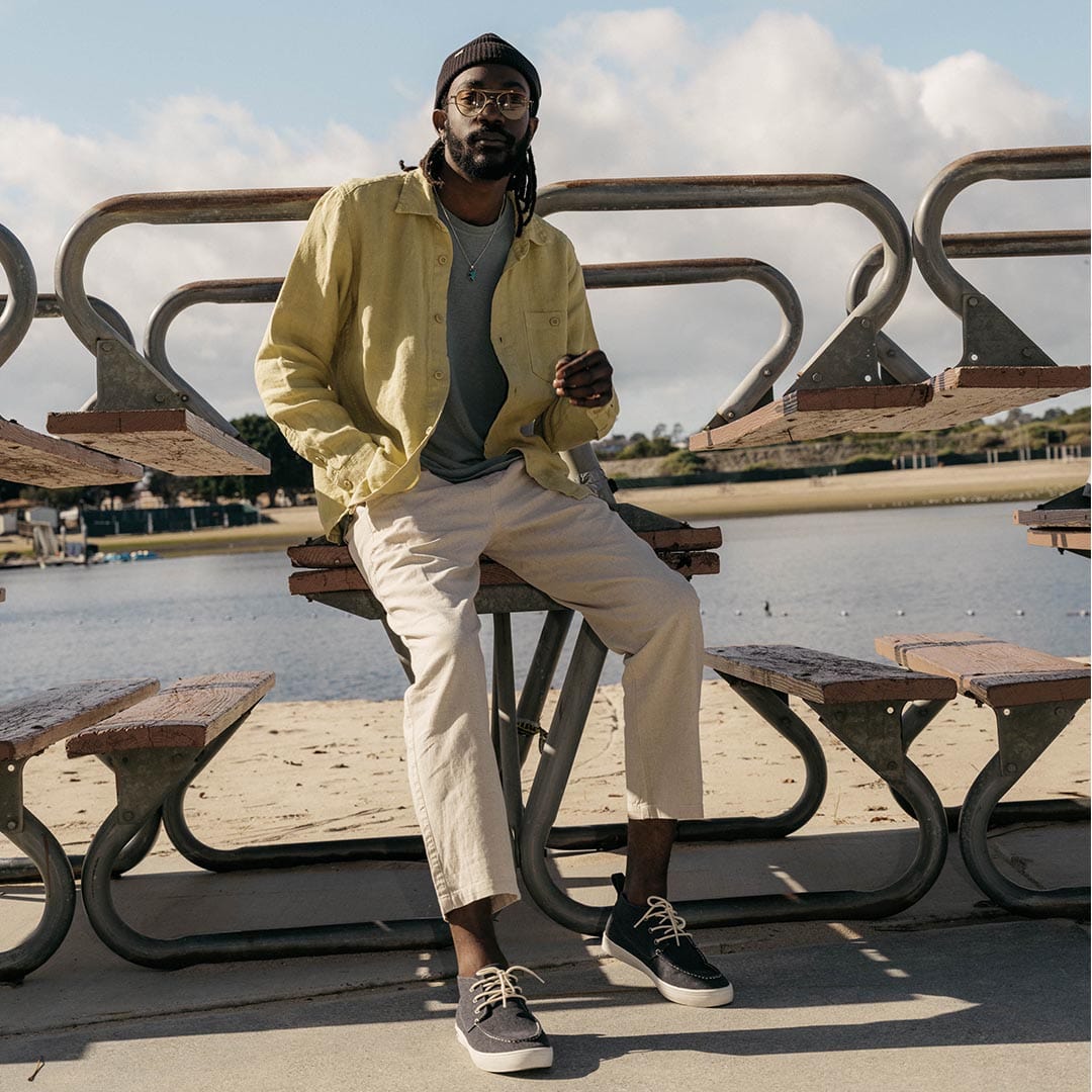 Mens - El Cap Camp Moc - Peacoat
