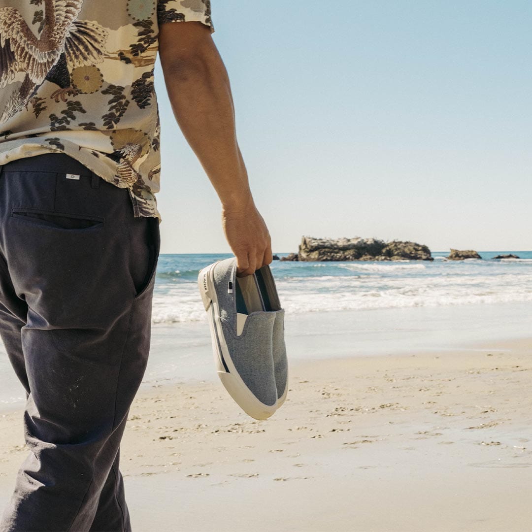 Mens - SeaChange Slip On - Blue Water