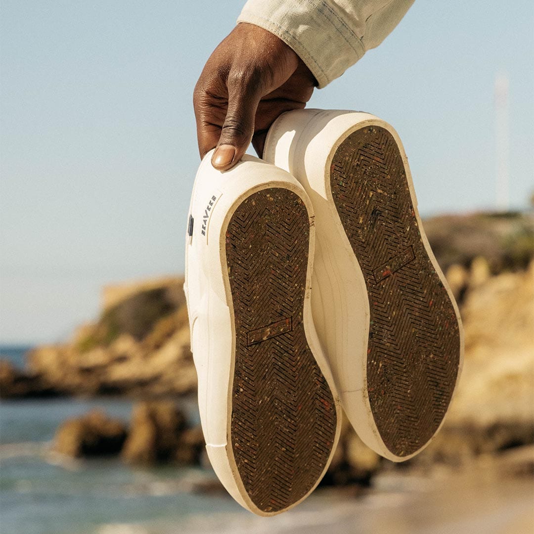 Mens - SeaChange Slip On - White