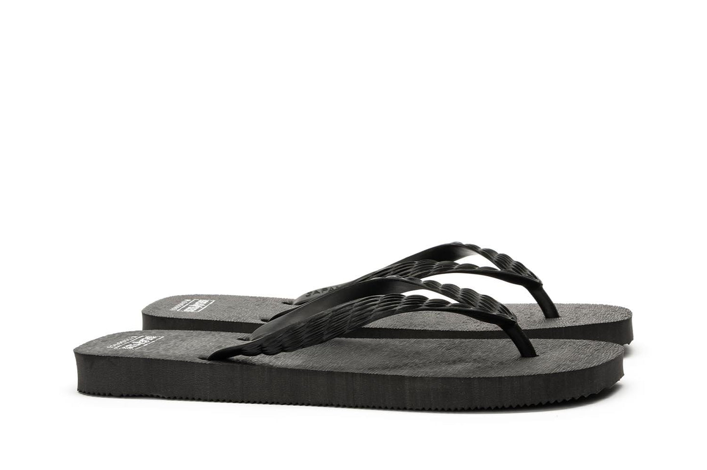 Mens - Wishbone Flip Flop - Black