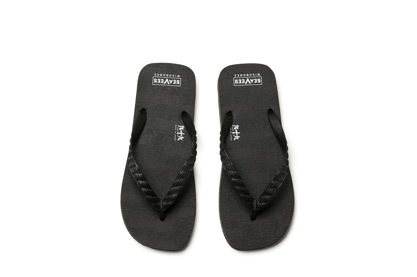 Mens - Wishbone Flip Flop - Black