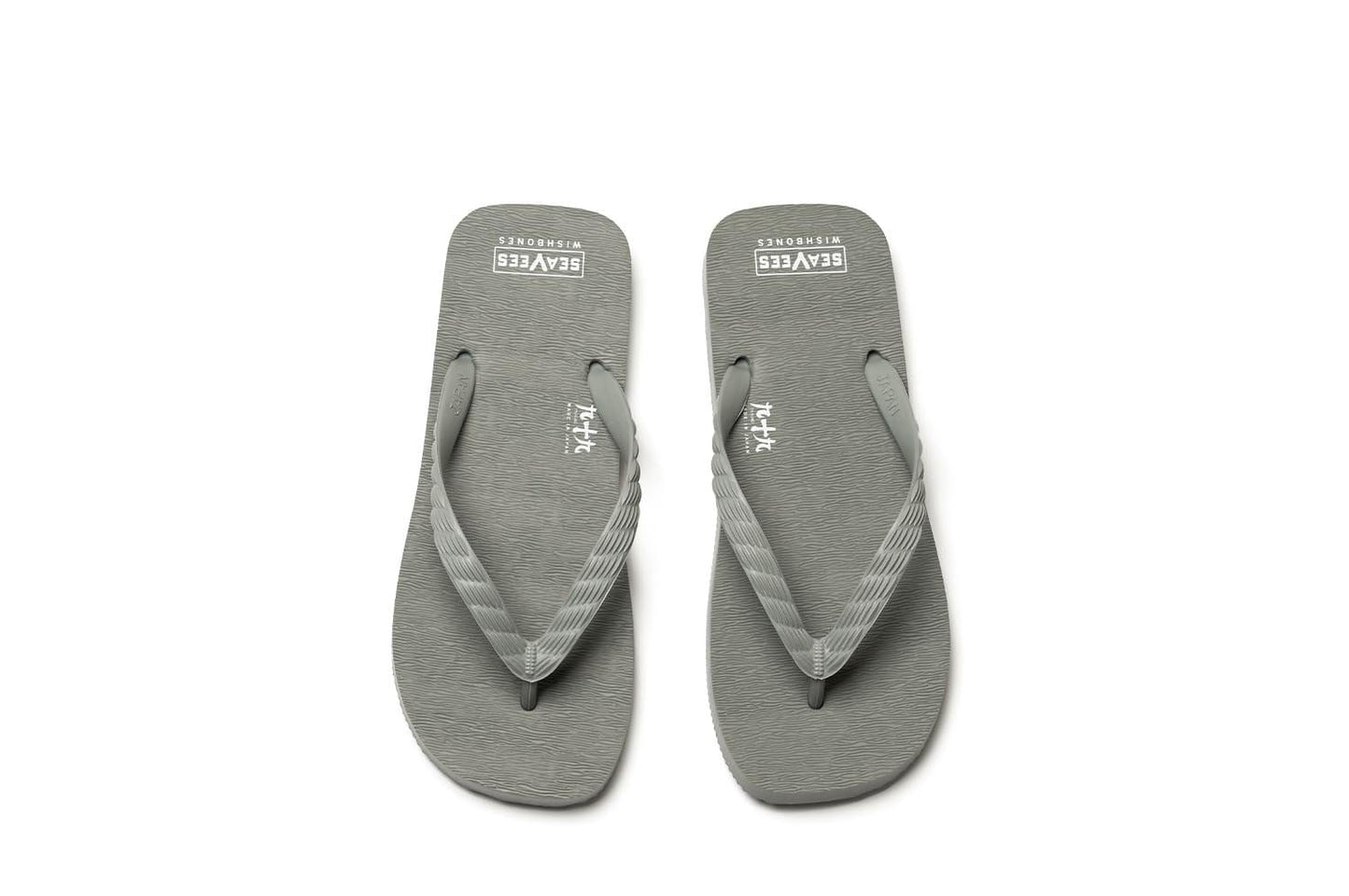 Mens - Wishbone Flip Flop - Grey
