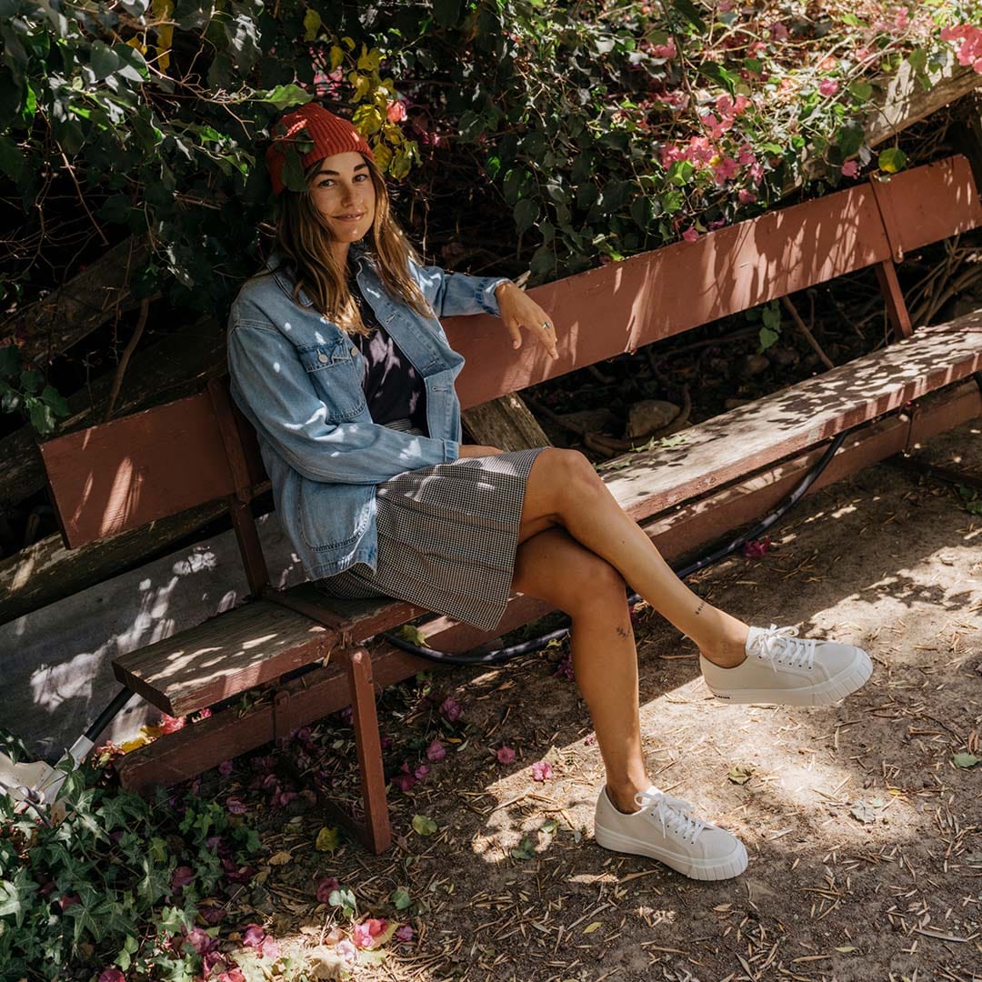 Womens - Melrose Lug Platform - Vanilla