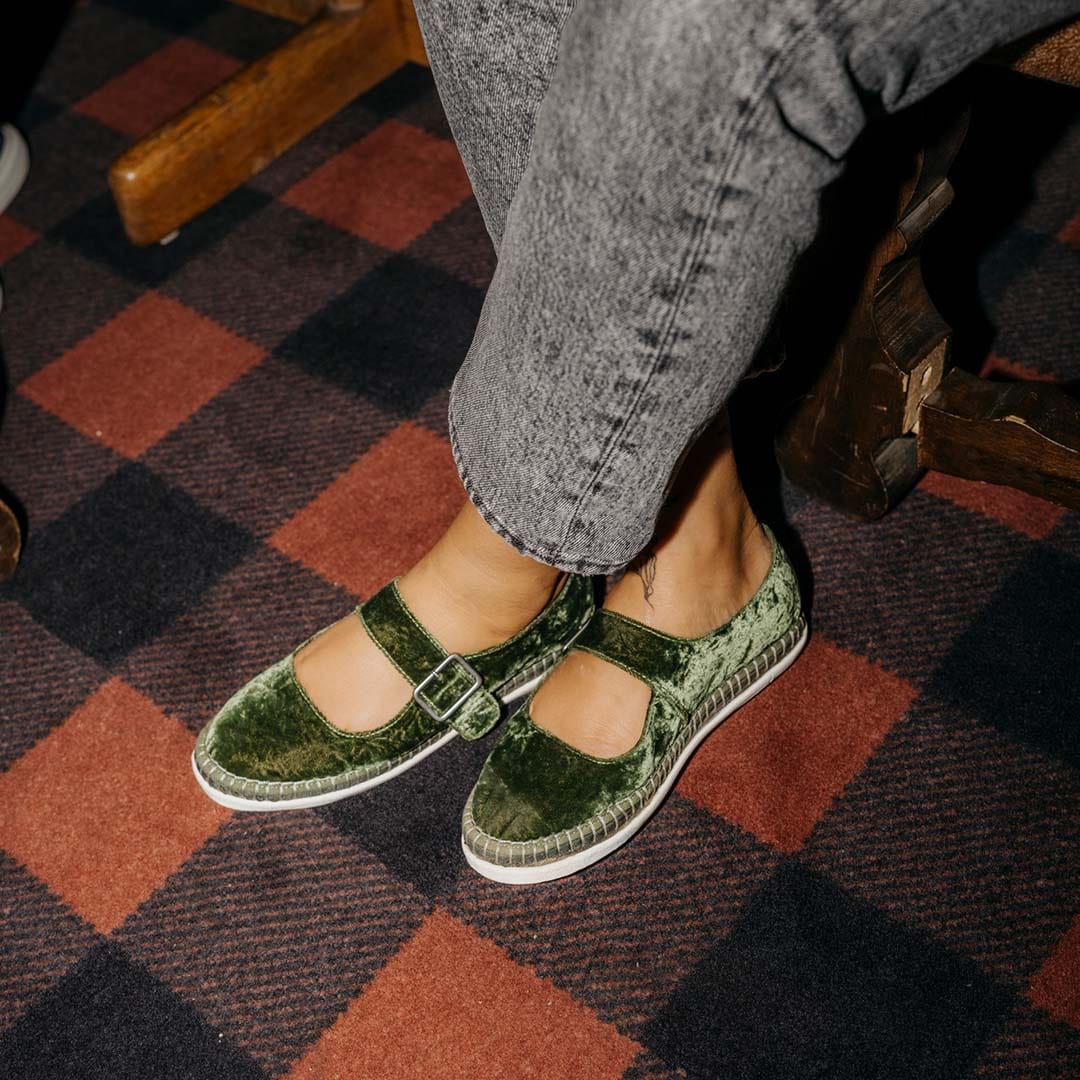 Womens - Mesa Mary Jane - Emerald