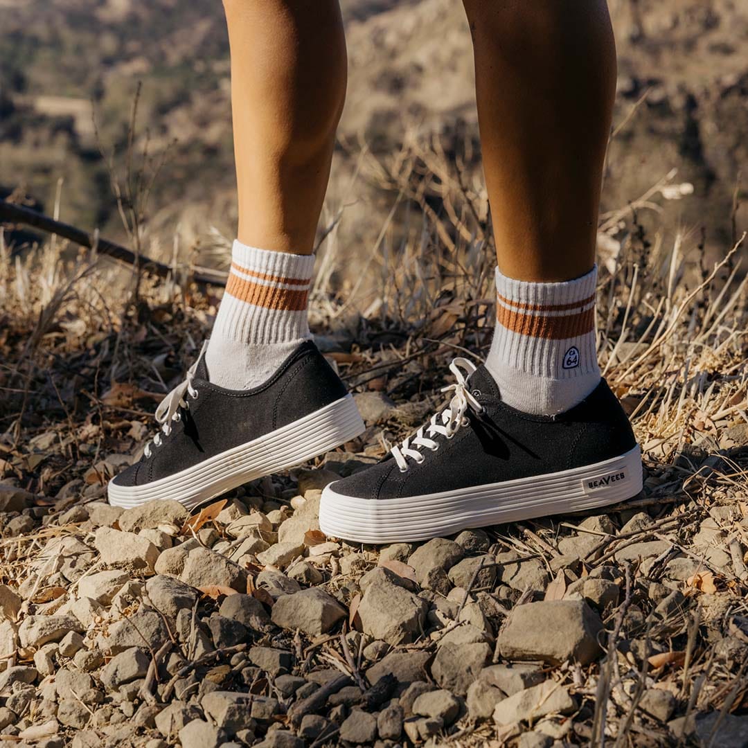 Womens - Monterey Sneaker Platform - Black