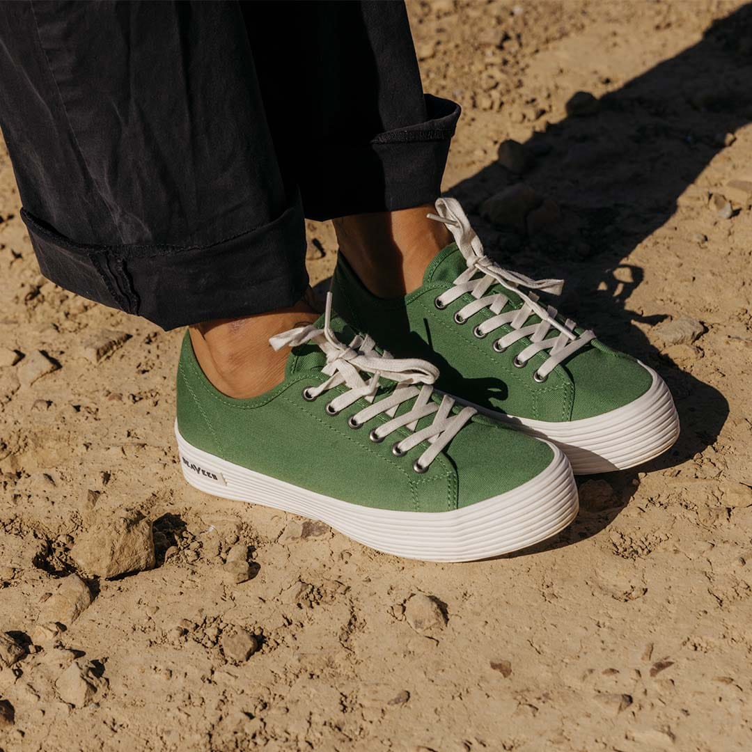 Seavees Monterey Platform Sneaker in Cactus