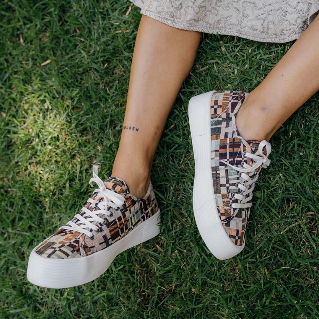 Womens - Monterey Sneaker Platform - Mid Mod