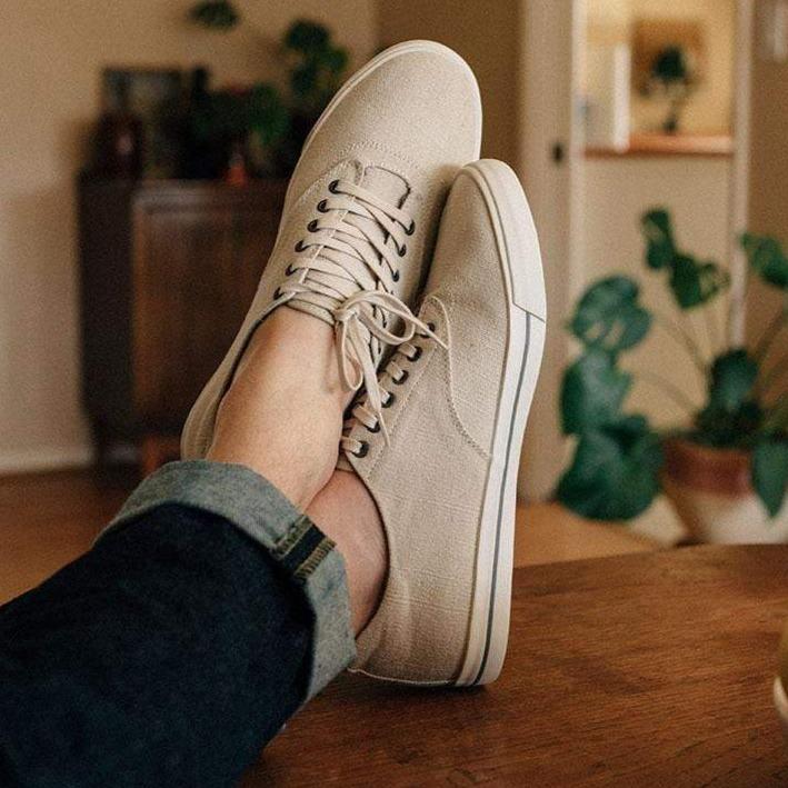 Mens - Hermosa Sneaker Original - Natural – SeaVees display picture 2