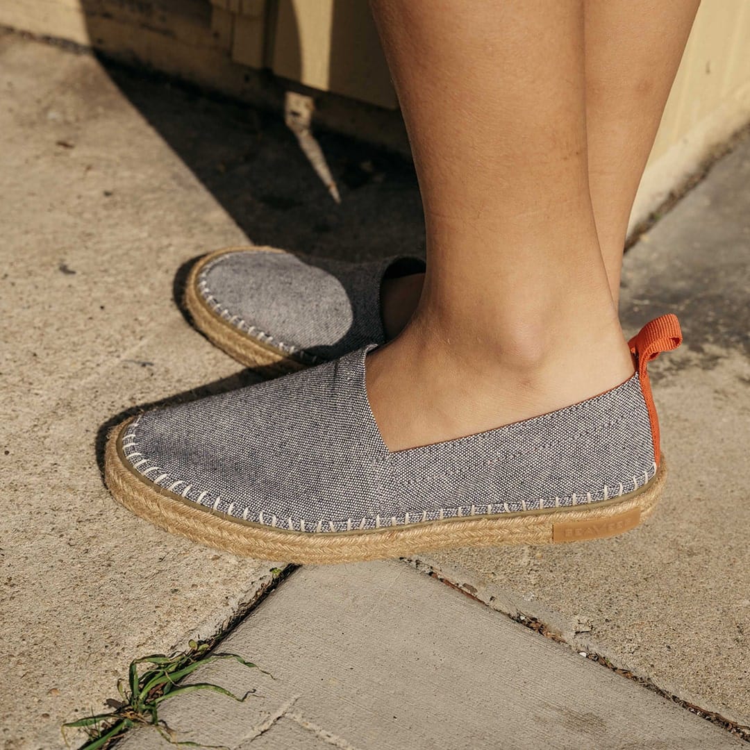 Womens - Avalon A Line Espadrille - Navy