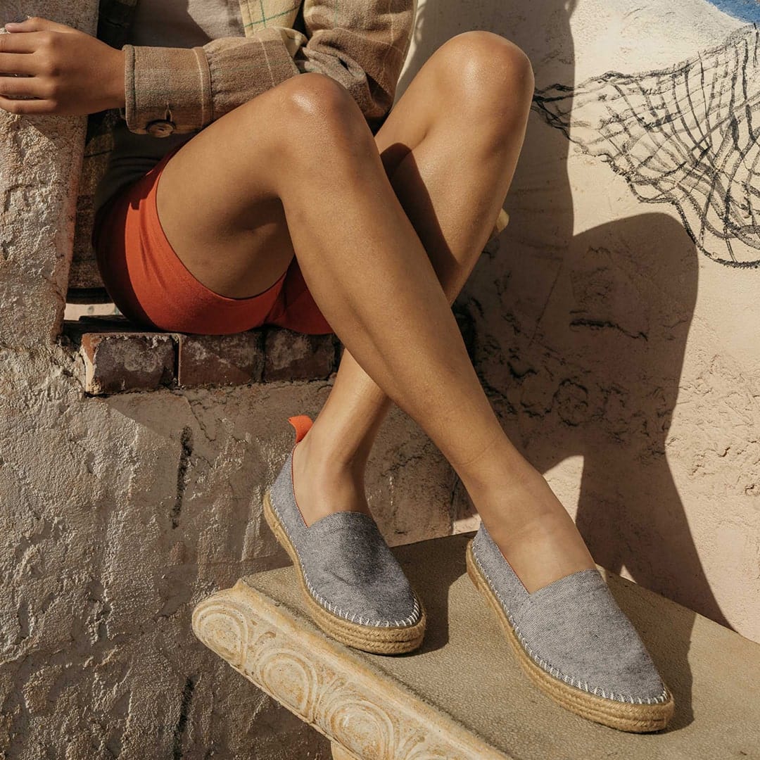 Womens - Avalon A Line Espadrille - Navy