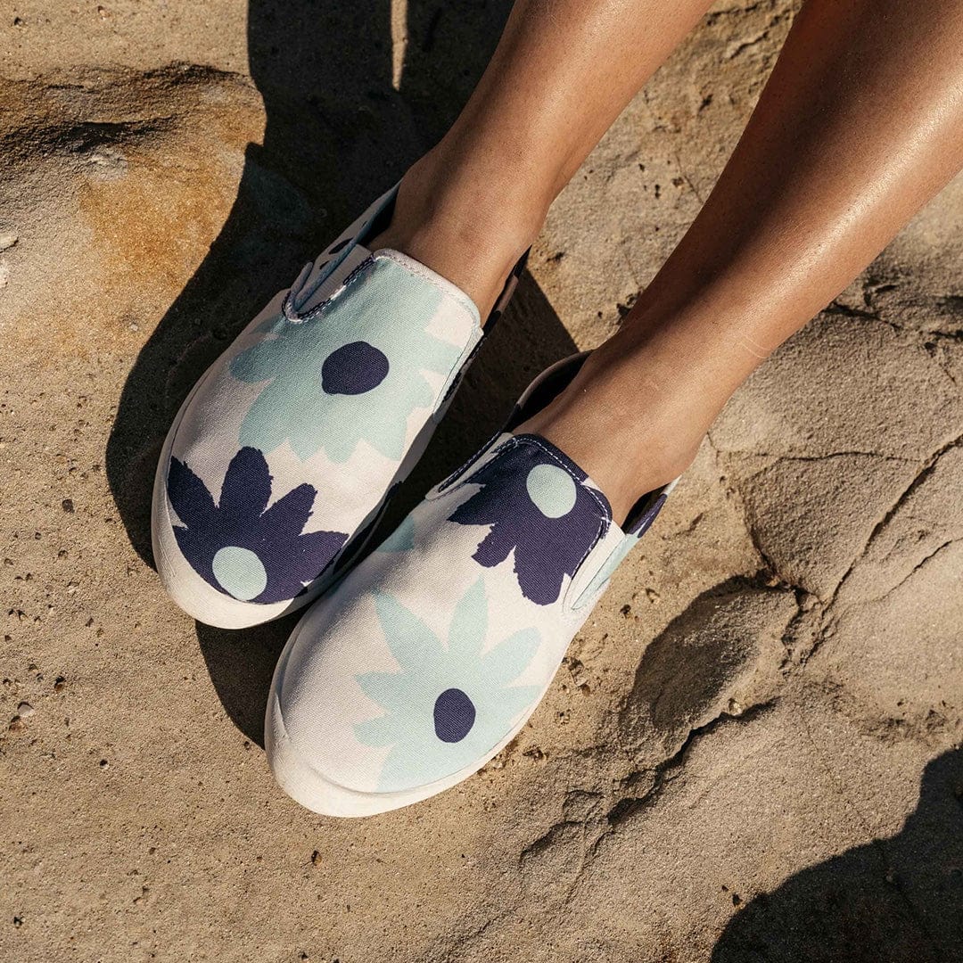 Womens - Baja Slip On - Flower Blur