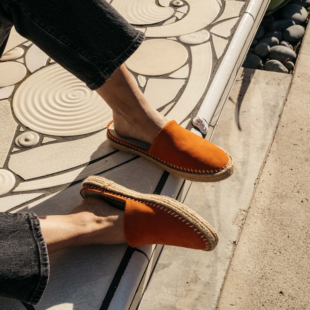 Womens - Costa Mesa Mule Espadrille - Spiced Orange
