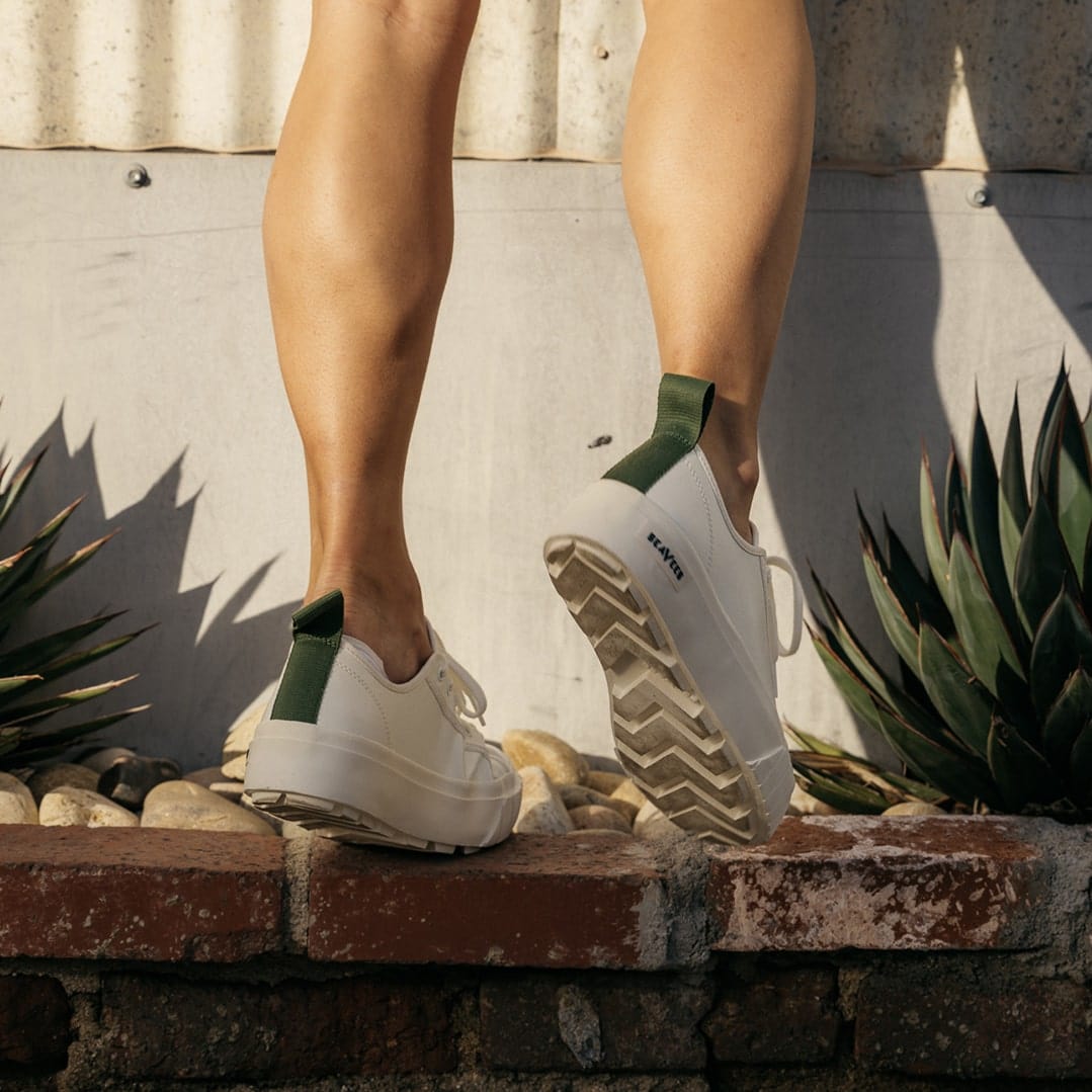Womens - Melrose Lug Platform - Bleach Green